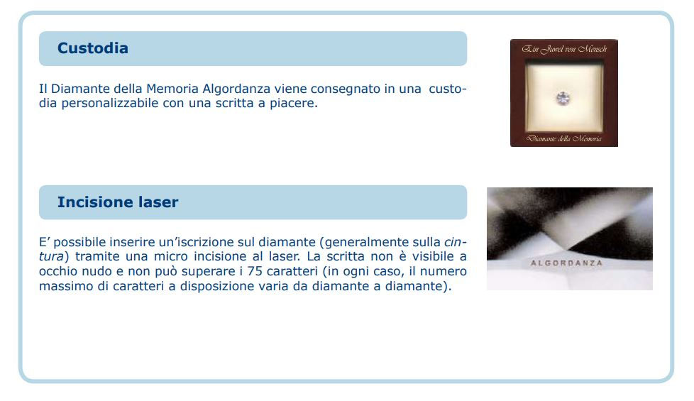 Diamante della Memoria Algordanza, immagine 8 di 8